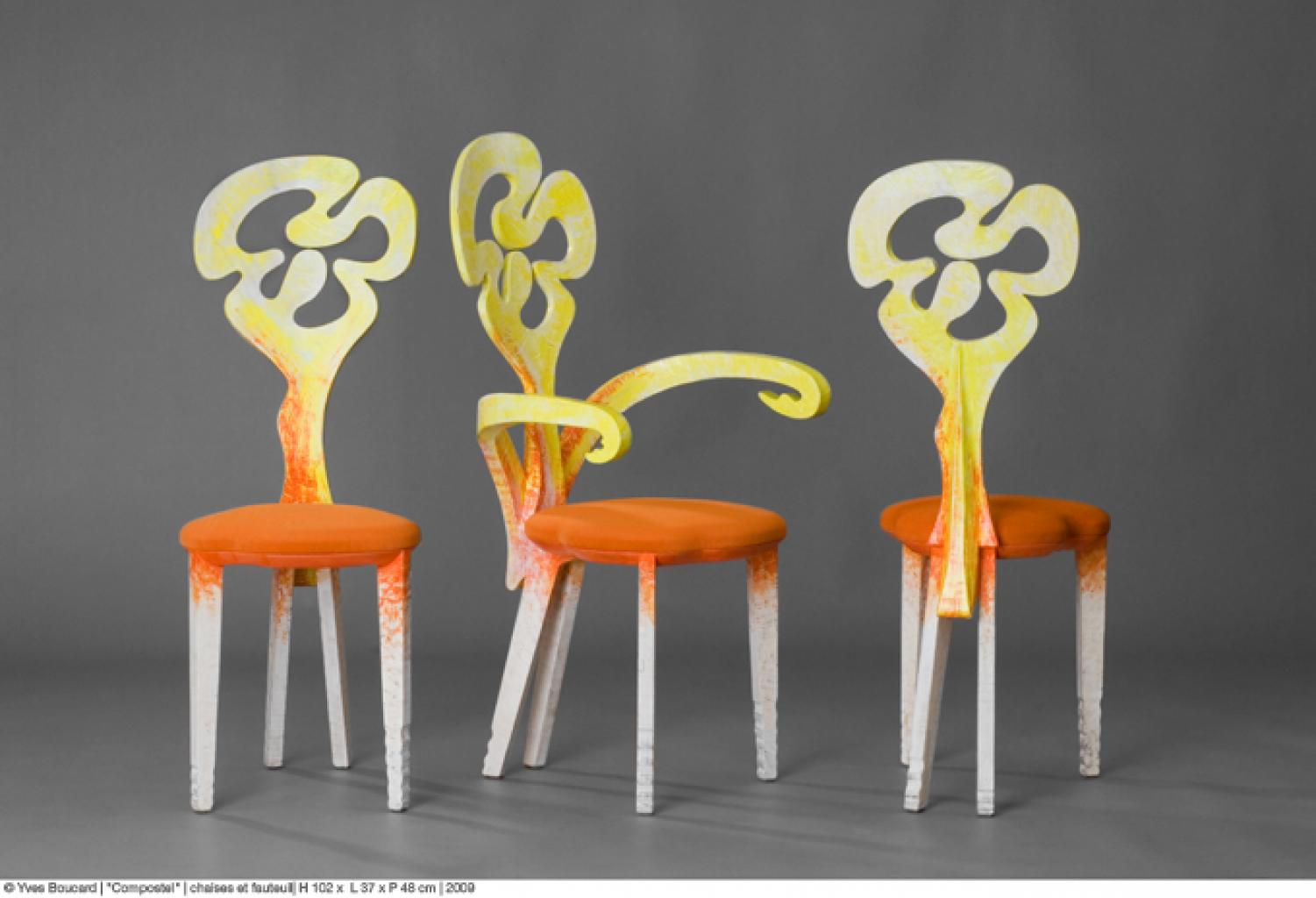 "Compostel" | siège | 102 x 37 x 48 cm | 2009