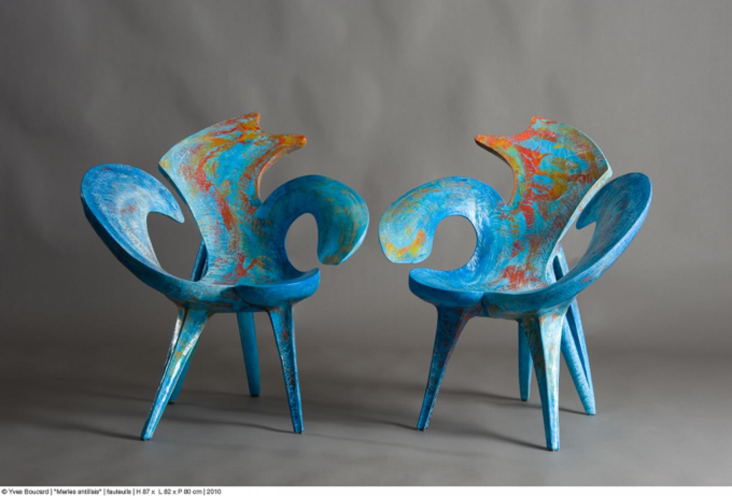 "Merles Antillais" | siège | 87 x 82 x 80 cm | 2010