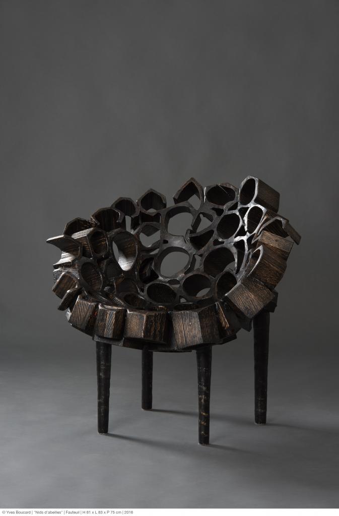 "nids d'abeilles" | fauteuil | 81 x 83 x 75  | 2016