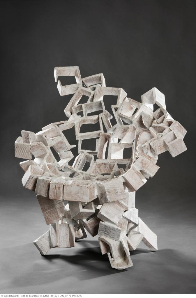 "nids de bourdons" | fauteuil | 100 x 90 x 76  | 2016