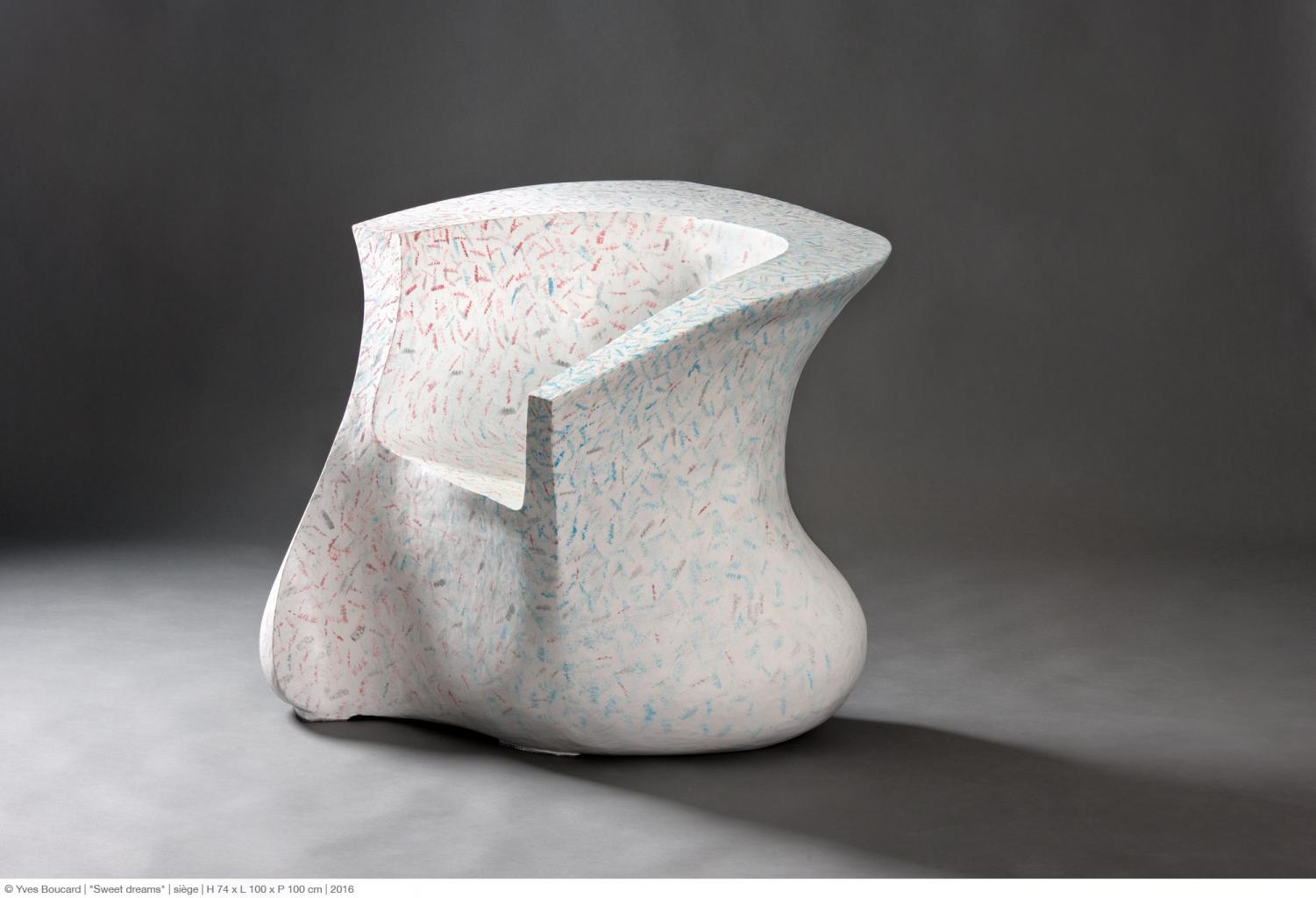 "Sweat dreams" | fauteuil | 74 x 100 x 100 | 2016