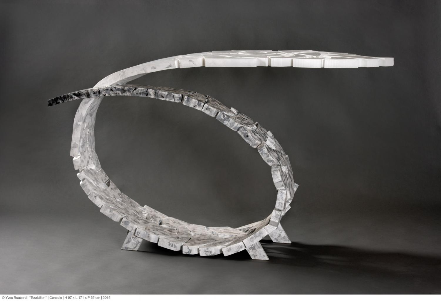 "tourbillon" | console | 97 x 171 x 55 | 2015