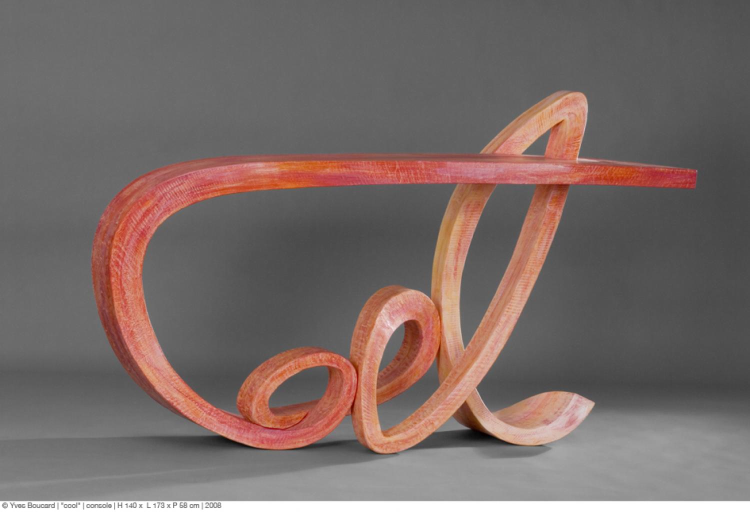 "Cool" | console | 140 x 173 x 68 cm | 2008